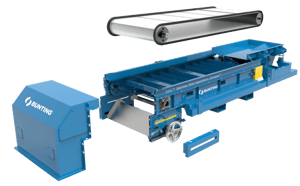 Patented Head Pulley | Stainless Steel Separator