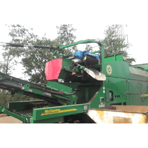 Overband Magnet (crossbelt) in application